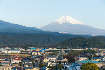 Image showing Mount Fuji in Shizuoka city