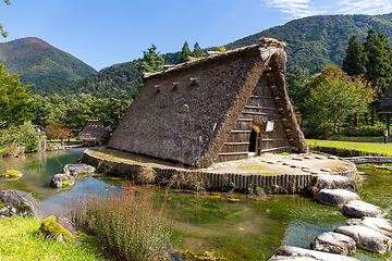 Image showing Old Japanese village