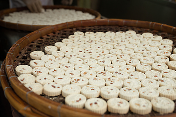 Image showing Almond cookies