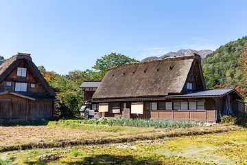 Image showing House in historic village Shirakawa-go