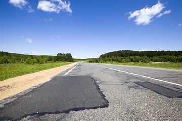 Image showing an asphalt road