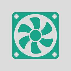 Image showing Fan icon