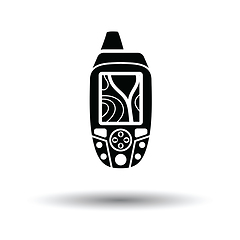 Image showing Portable GPS device icon