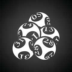 Image showing Lotto balls icon