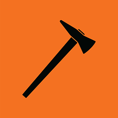 Image showing Fire axe icon