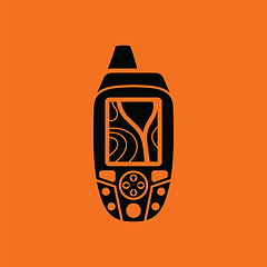 Image showing Portable GPS device icon