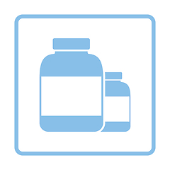 Image showing Pills container icon