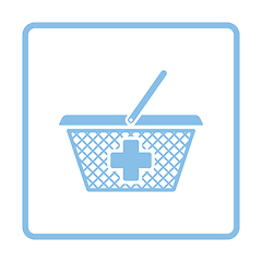 Image showing Pharmacy shopping cart icon