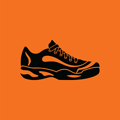 Image showing Tennis sneaker icon