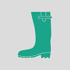 Image showing Rubber boot icon