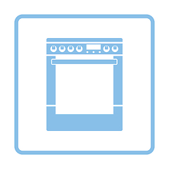 Image showing Kitchen main stove unit icon