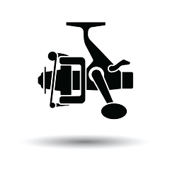 Image showing Icon of Fishing reel 