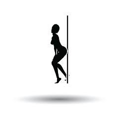 Image showing Stripper night club icon