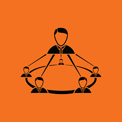 Image showing Business team icon