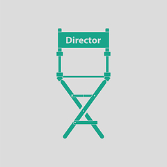 Image showing Director chair icon