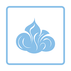 Image showing Shaving foam icon