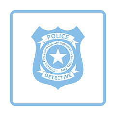 Image showing Police badge icon