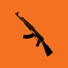 Image showing Russian weapon rifle icon