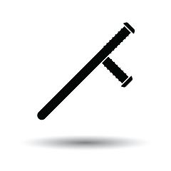 Image showing Police baton icon