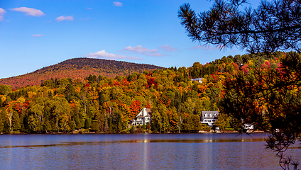 Image showing Lac-Superieur, Mont-tremblant, Quebec, Canada