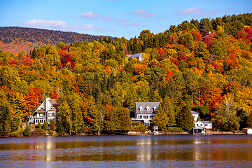 Image showing Lac-Superieur, Mont-tremblant, Quebec, Canada