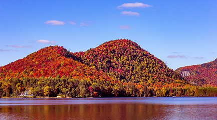 Image showing Lac-Superieur, Mont-tremblant, Quebec, Canada