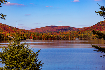 Image showing Lac-Superieur, Mont-tremblant, Quebec, Canada