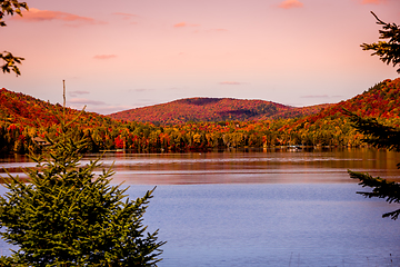 Image showing Lac-Superieur, Mont-tremblant, Quebec, Canada