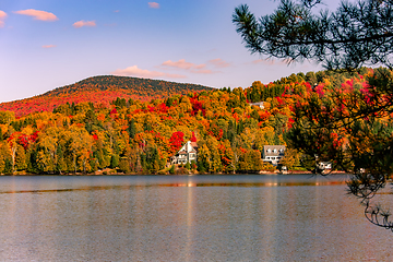 Image showing Lac-Superieur, Mont-tremblant, Quebec, Canada