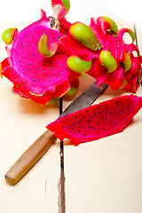 Image showing fresh dragon fruit