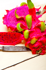 Image showing fresh dragon fruit