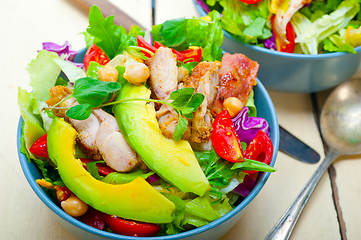 Image showing Chicken Avocado salad