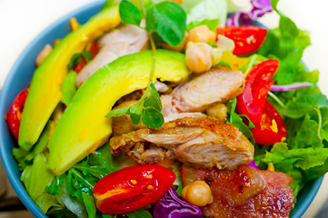 Image showing Chicken Avocado salad