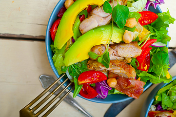 Image showing Chicken Avocado salad