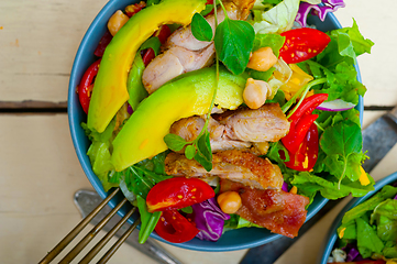 Image showing Chicken Avocado salad