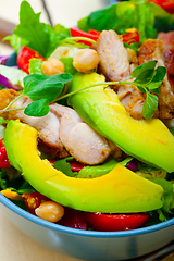 Image showing Chicken Avocado salad