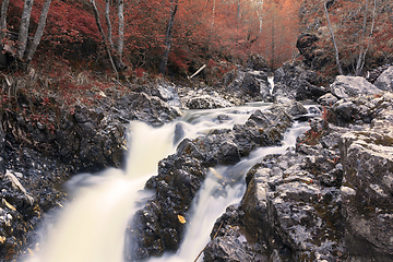 Image showing beautiful waterfall in Apuseni