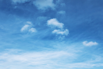 Image showing dramatic clouded sky background