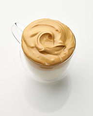 Image showing Dalgona coffee drink