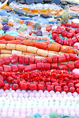 Image showing Colorful beads