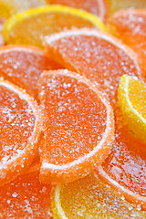 Image showing Sweet citrus slices