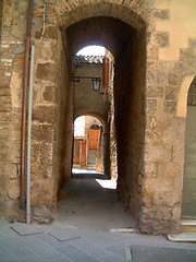 Image showing Alleyways in Sarteano