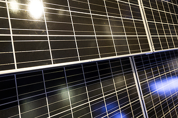 Image showing Solar energy panel close up