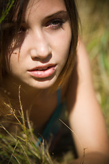 Image showing Beautiful caucasian girl