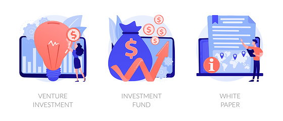 Image showing Investment in technologies vector concept metaphors