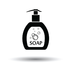 Image showing Liquid soap icon