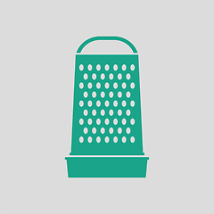 Image showing Kitchen grater icon