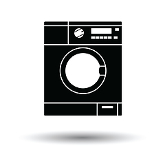 Image showing Washing machine icon