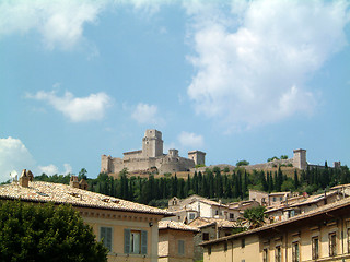 Image showing Old Castle at Assisi