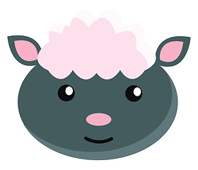 Image showing Sheep illustration vector on white background 